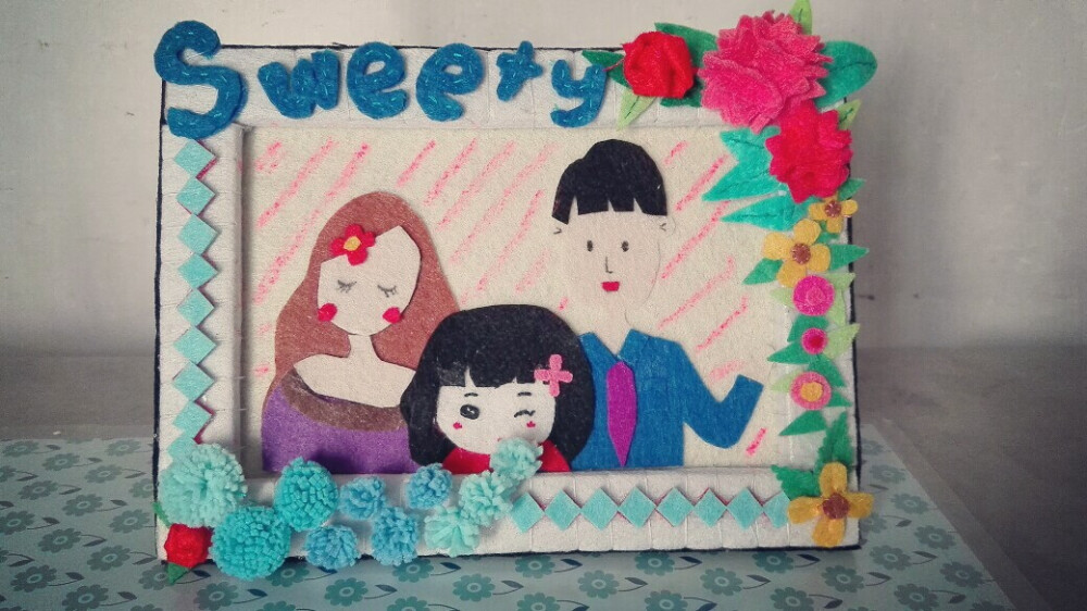 不织布全家福……