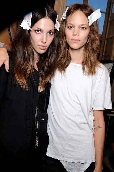 Ruby Aldridge and Freja