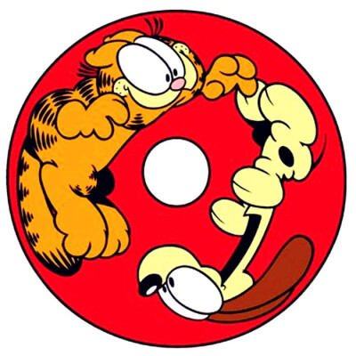 garfield alphabet O