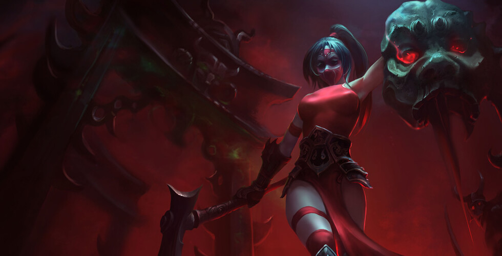 英雄联盟—阿卡丽—绯红