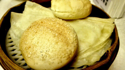 【便宜坊】芝麻烧饼和薄饼~