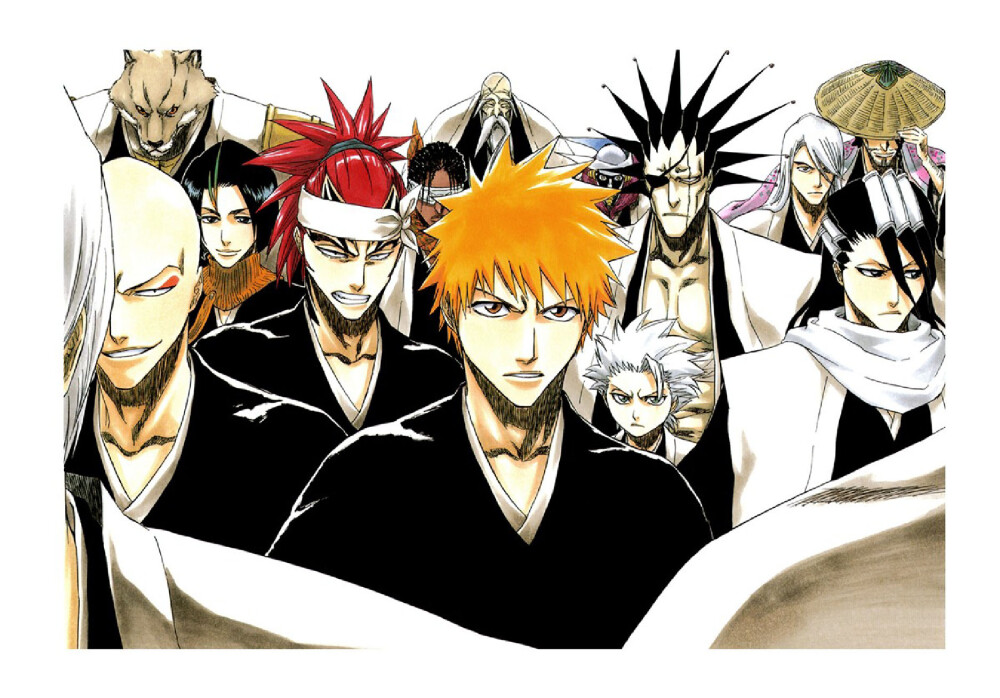 《BLEACH》 《境·界》死神 日本 漫画原画 #久保带人#