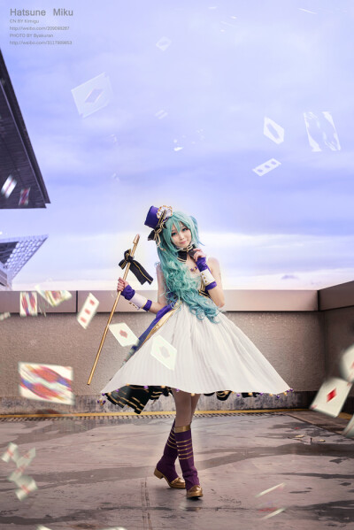 【少女】cos 侵删=3= VOCALOID miku cn: 小丝o