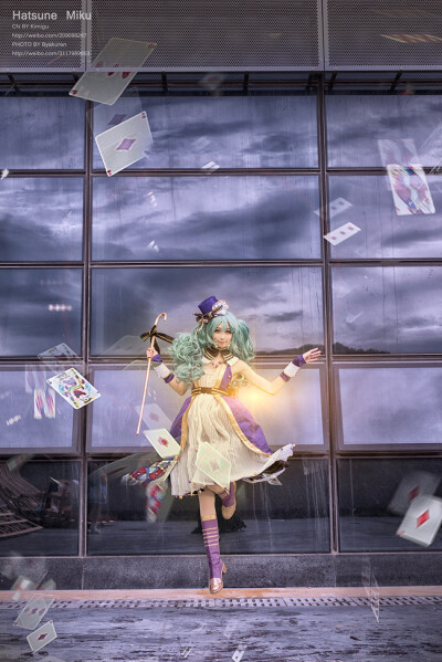 【少女】cos 侵删=3= VOCALOID miku cn: 小丝o