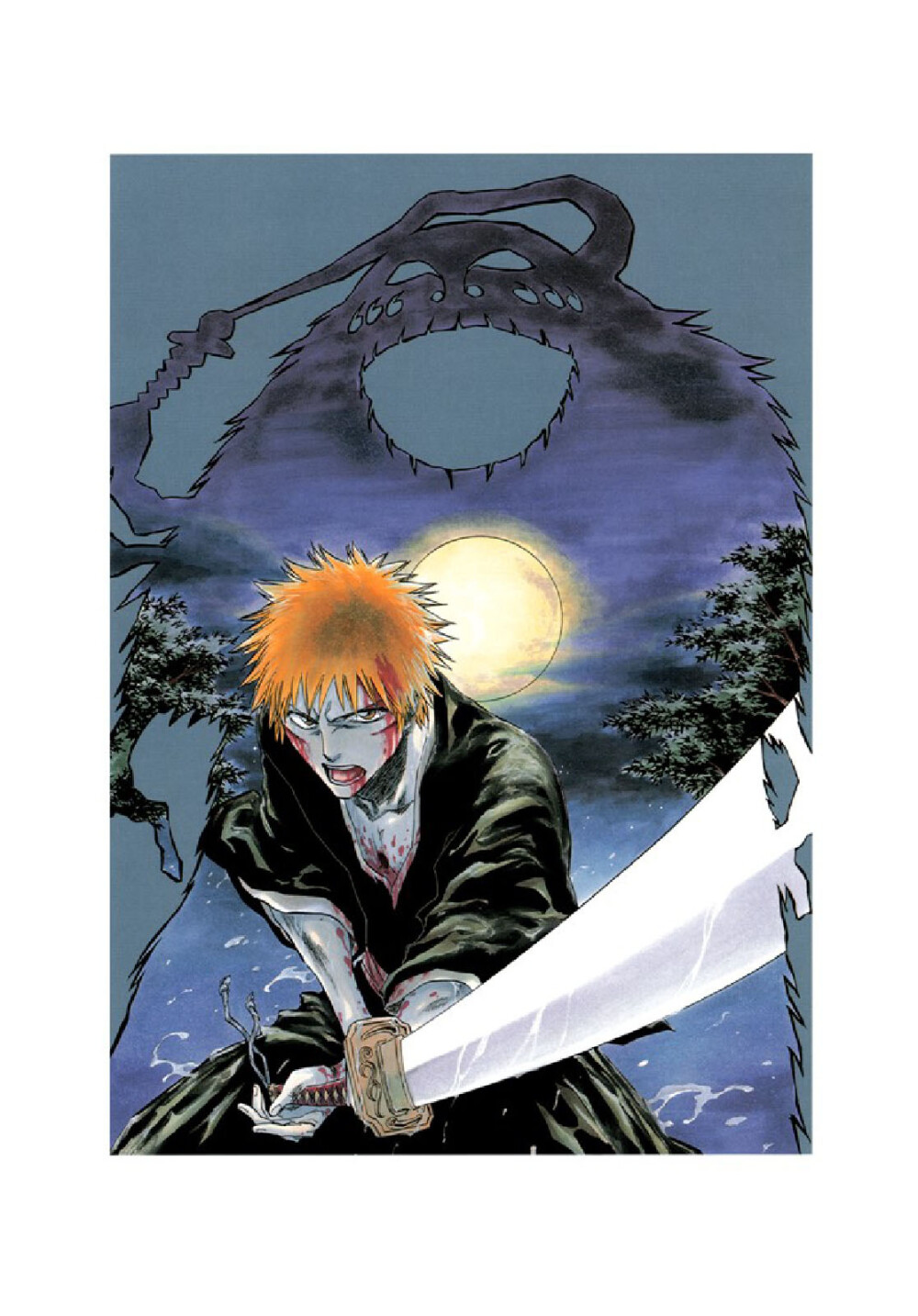 《BLEACH》 《境·界》死神 日本 漫画原画 #久保带人# 黑崎一护