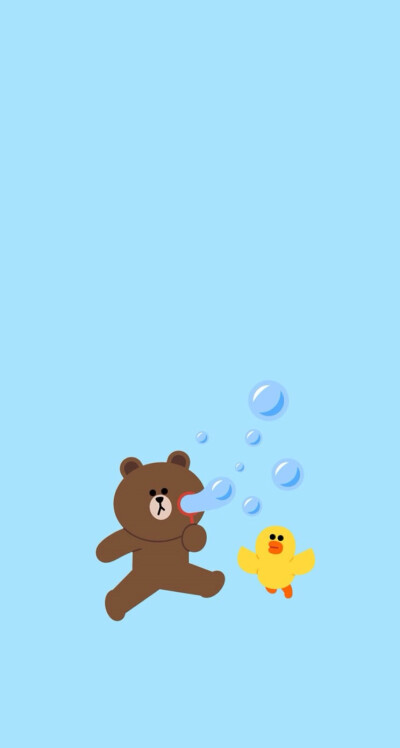 LINE Friends 苹果手机高清壁纸首发。