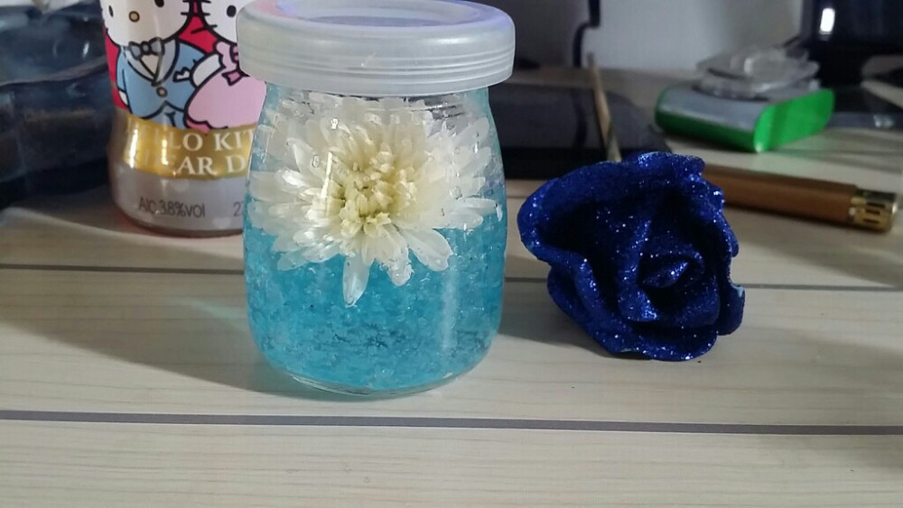 星云瓶彩虹瓶许愿瓶子漂流海洋瓶成品水晶泥