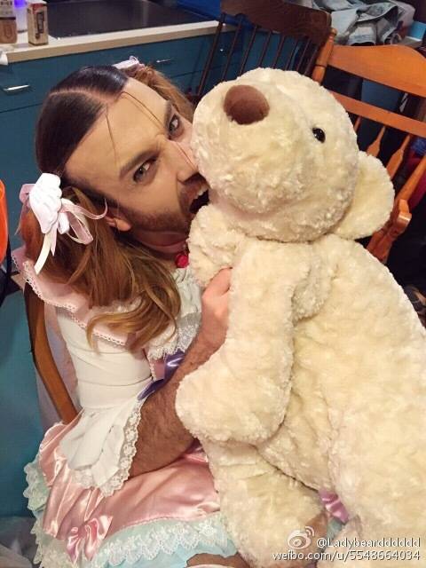 #Ladybeard#女神好可爱吖( ′▽` )