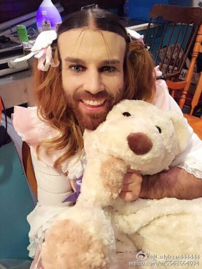 #Ladybeard#萌吾一脸血w