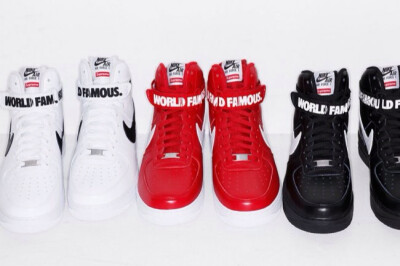 Supreme x Nike Air Force 1