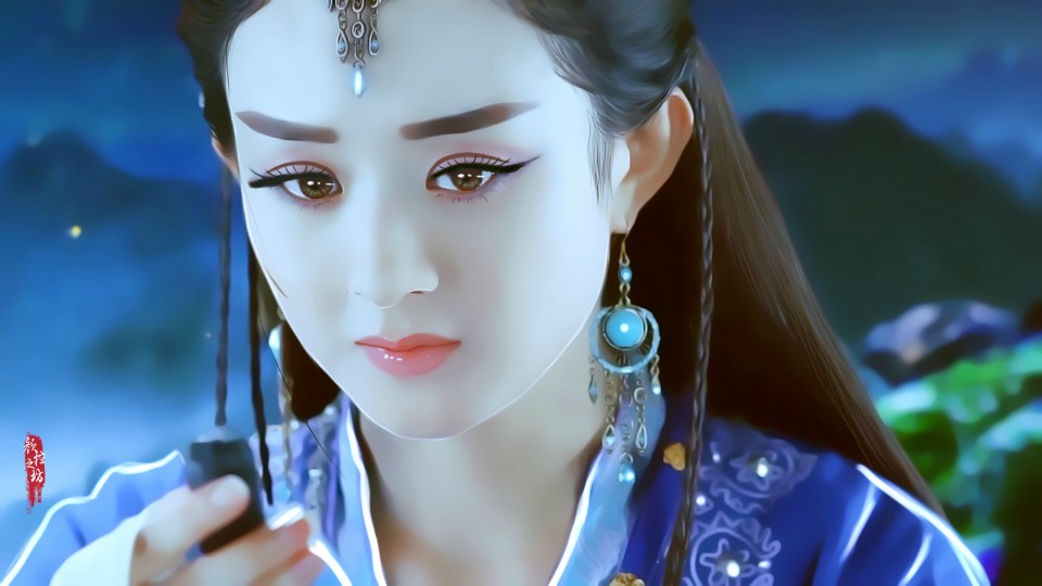 赵丽颖《蜀山战纪【玉无心】寒玉本无心 奈何总深情@颜控坊zhi