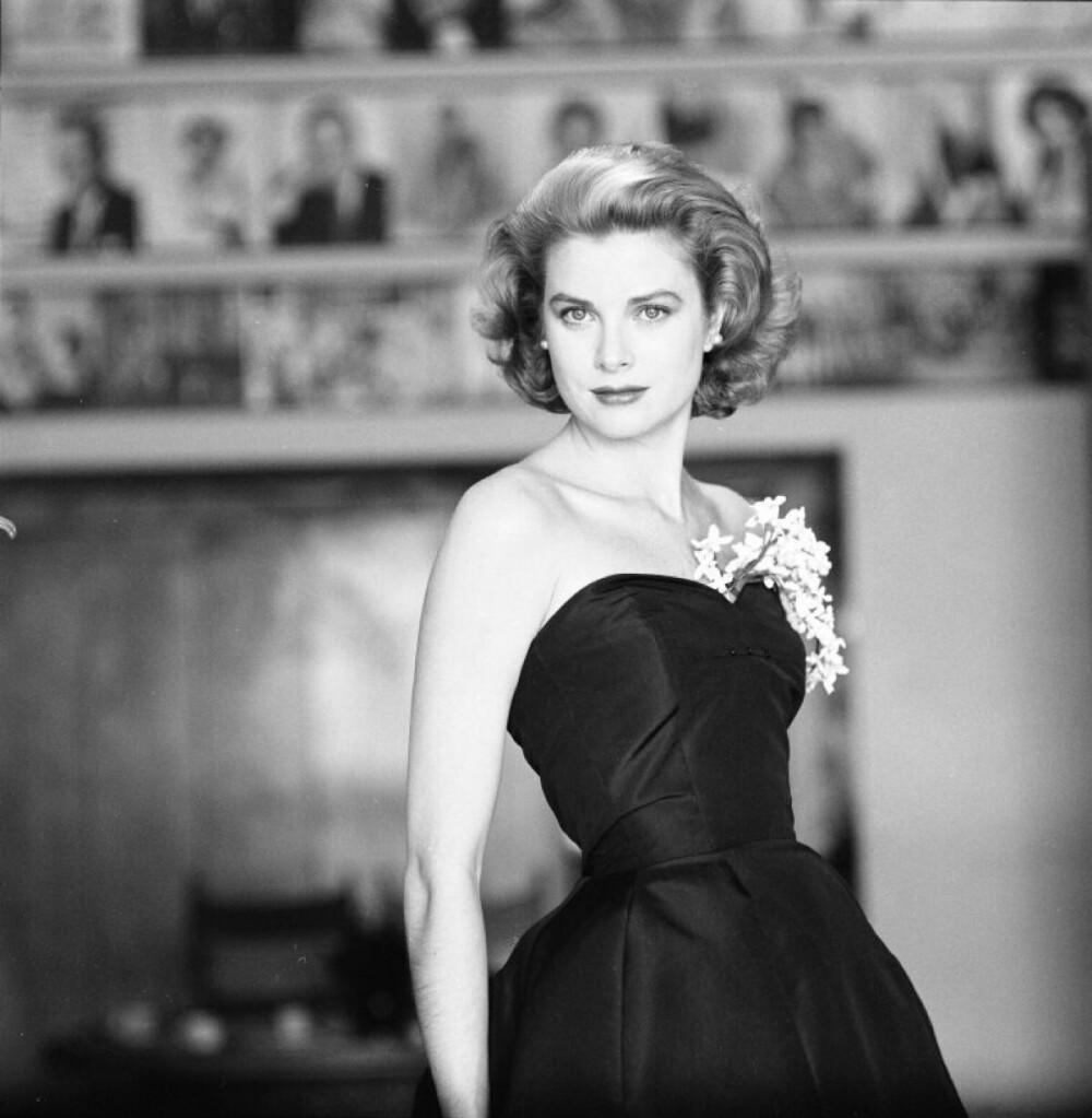 Grace Kelly in 1954 格蕾丝·凯丽（摄于195… - 高清图片，堆糖，美图壁纸兴趣社区