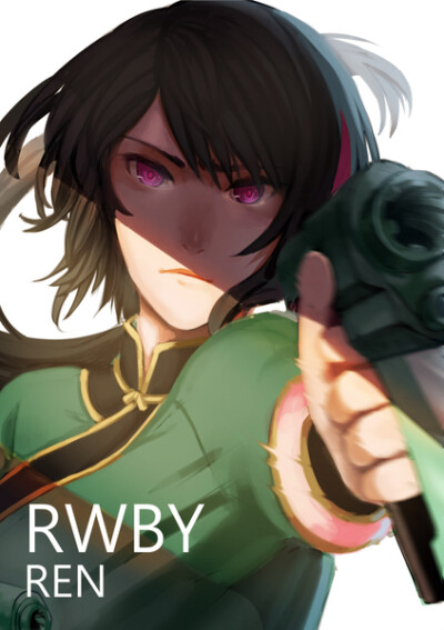 动漫 插画 封面 头像 人物 P站 二次元 壁纸 原创 RWBY REN id=53391153