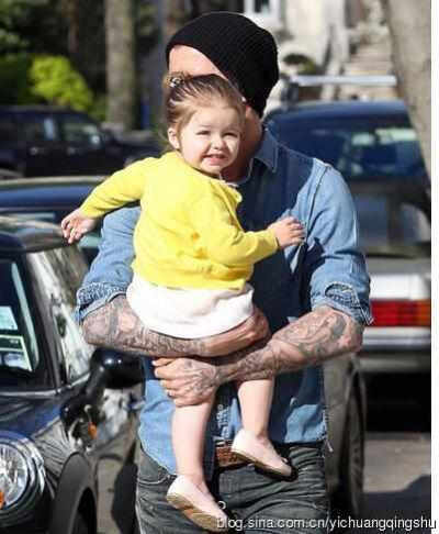 和贝爸在一起如此开心