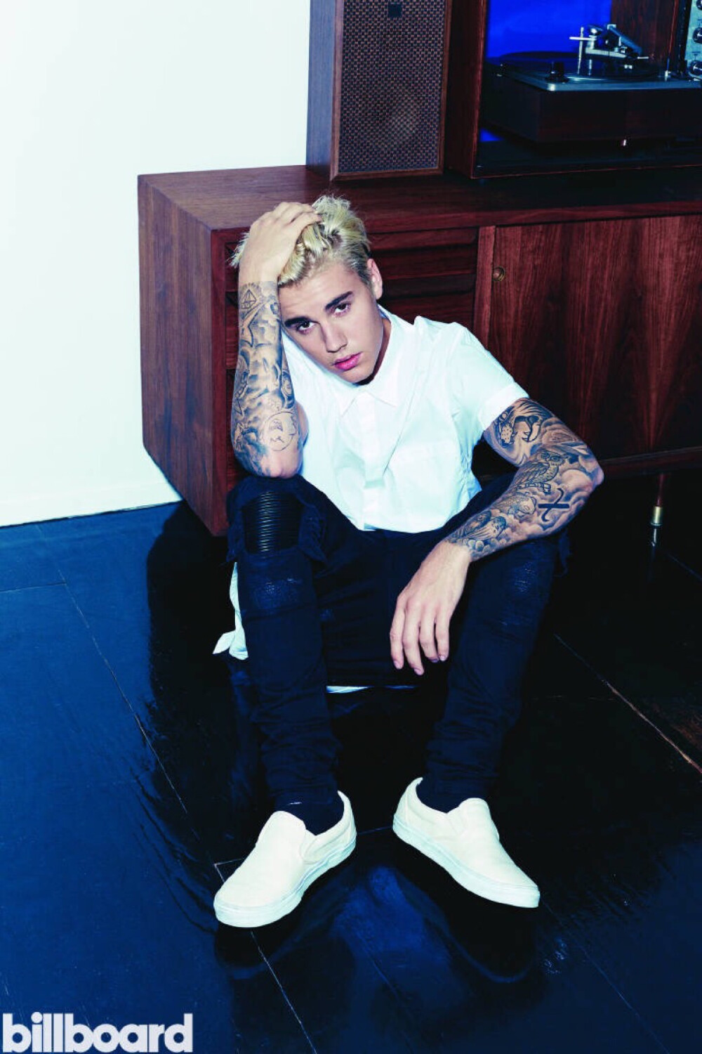 Justin Bieber 丁日 BillBoard拍摄