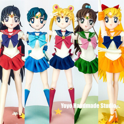 美少女战士翻糖蛋糕 Sailor Moon