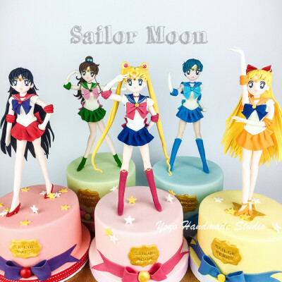 美少女战士翻糖蛋糕 Sailor Moon