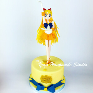 Sailor Venus 美少女战士翻糖蛋糕 Sailor Moon