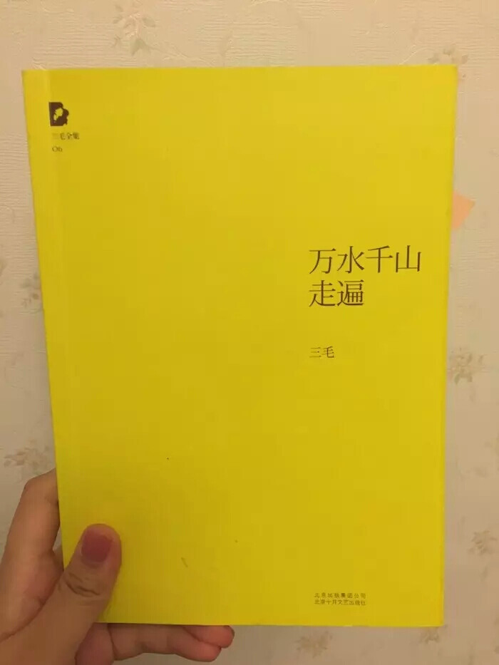 世上的欢乐幸福，总结起来只有几种。而千行的眼泪，却有千种不同的疼痛。那打不开的泪结，只有交给时间去解。提到三毛，我们最耳熟能详的，便是那遗失在撒哈拉的一滴泪，以及她和荷西的爱情故事。然而，你想要真正深入的去了解她，只有通过文字，去书本里跟随着她一起，走遍这万水千山，留下几多回忆。