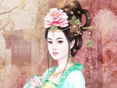 手绘系列―古代女子