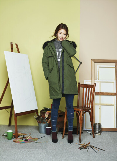 韩都衣舍宣传图 #朴信惠女神#