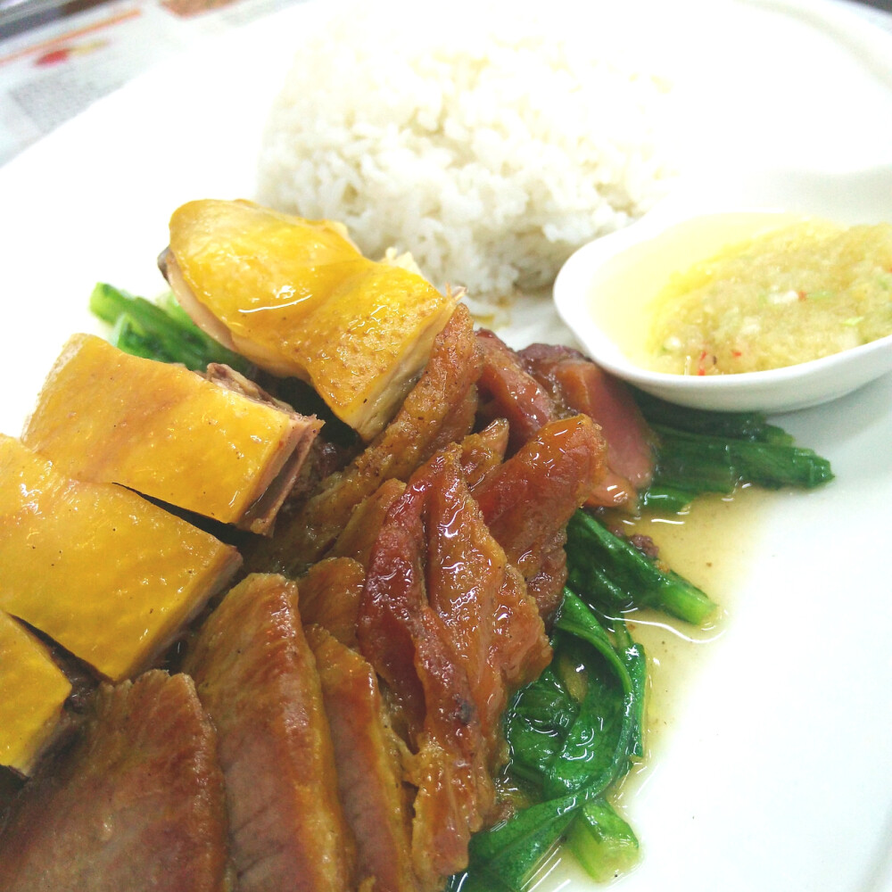 龙记粤味双拼饭