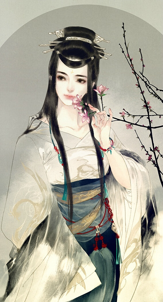 古风 美男美女 手绘 伊吹五月 三生三世枕上书 白浅