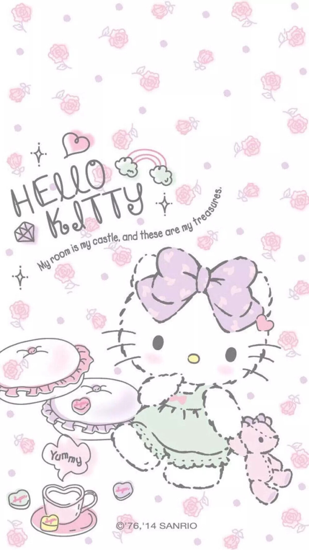 hello kitty ～melody~iPhone高清手机壁纸 平铺 素材 手机桌面 melody 小双子星 美乐蒂 hello kitty 凯蒂猫 sanrio Kitty 高清壁纸 小双星的礼拜天 壁纸 iphone 6 plus 壁纸 萌 壁纸 小双星的礼拜天上架壁纸 melody40周年梦幻 可爱 萌系 粉色 sanrio 壁纸 爱疯 手机 壁纸