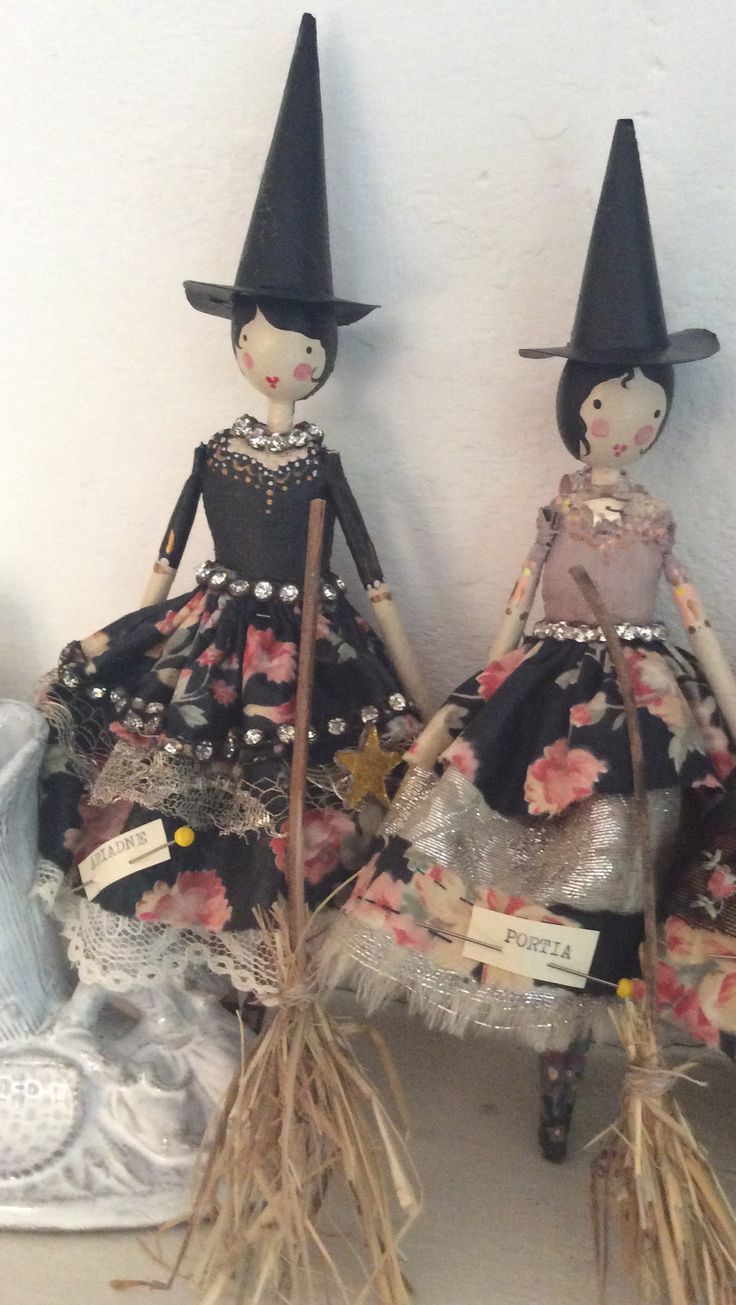 艺术家Sam McKechnie经营着一家名叫The Magpie and the Wardrobe的手工品商店，她做的每一个贵妇娃娃都是这么优雅独特并散发着时尚的气息。