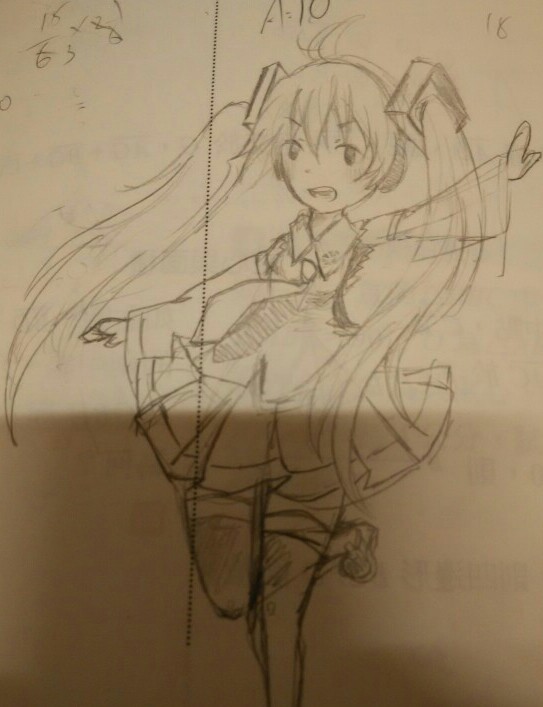 自繪初音