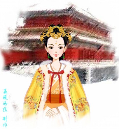 中国风-古代女子-汉服