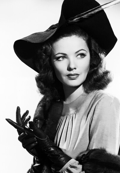 【吉恩·蒂尔尼 Gene Tierney】1920年11月19日--1991年11月6日，1945年以《狂恋》获奥斯卡最佳女主角提名。