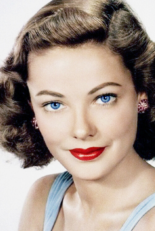 【吉恩·蒂尔尼 Gene Tierney】1920年11月19日--1991年11月6日，1945年以《狂恋》获奥斯卡最佳女主角提名。