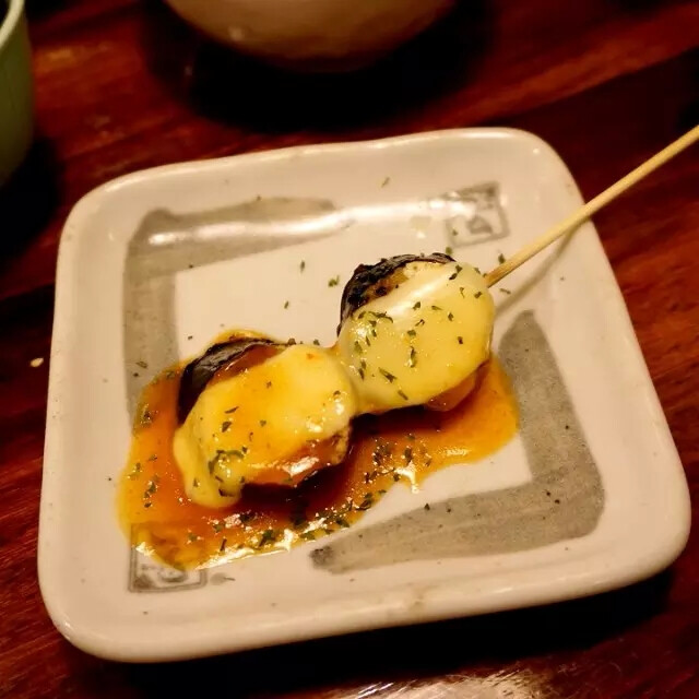 日本大吉烤肉，芝士茄子