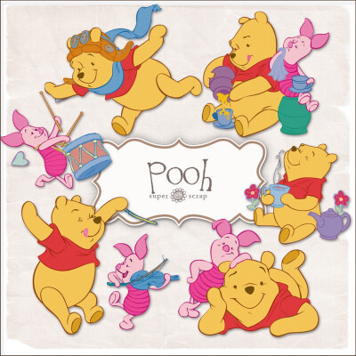 Disney 维尼Winnie the pooh