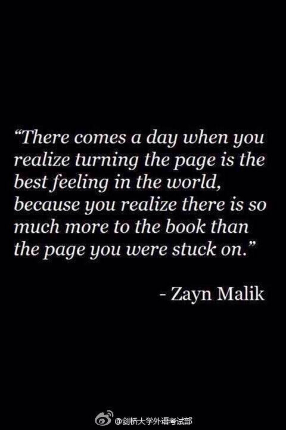 turning page