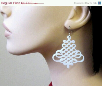 材质以皮革和橡胶为主，融入剪纸元素的创新饰品，在欧美市场价格在10～100欧元不等。（本人非代购，勿扰。）