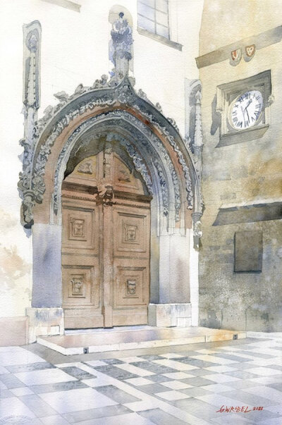 Grzegorz Wrobel水彩插画欣赏