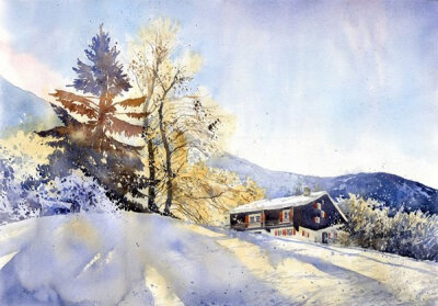 Grzegorz Wrobel水彩插画欣赏