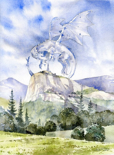 Grzegorz Wrobel水彩插画欣赏