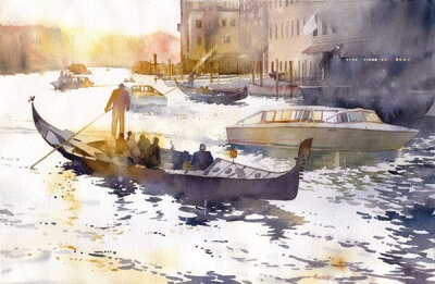 Grzegorz Wrobel水彩插画欣赏