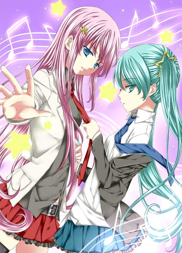 anakris二次元插画少女动漫初音未来巡音流歌