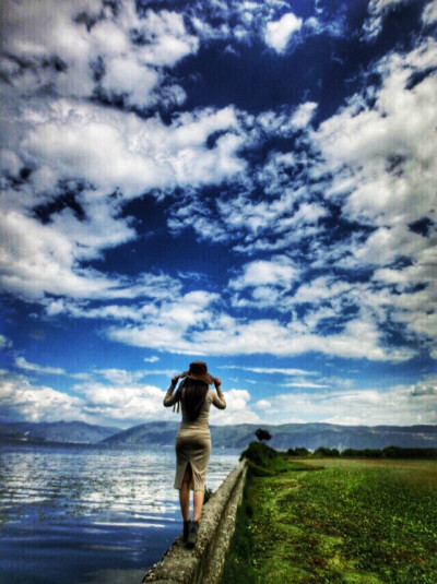 苍山洱海，仿佛走进画里