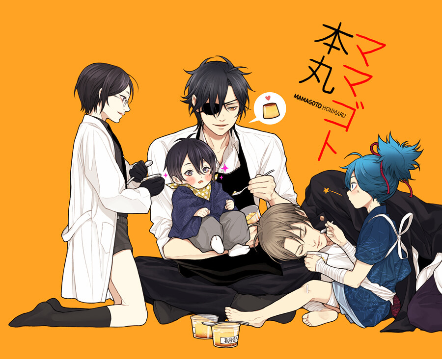 刀剑乱舞 烛台切光忠 三日月宗近 へし切长谷部 小夜左文字 药研藤