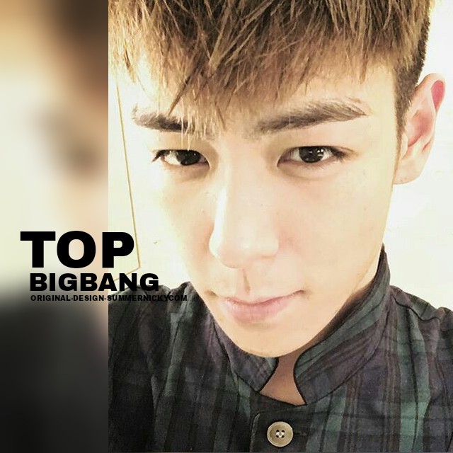 BIGBANG-TOP 原 创 头 像 设 计 .更多BIGBANG原创头像壁纸持续更新