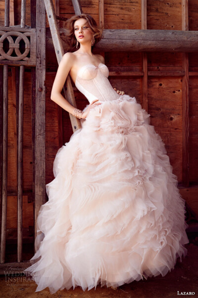 Lazaro Bridal Gowns, wedding dresses Fall 2015 collection