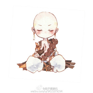 水彩 剑三 漫画 插画