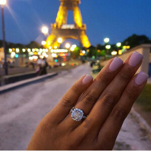 巴黎 钻石戒指