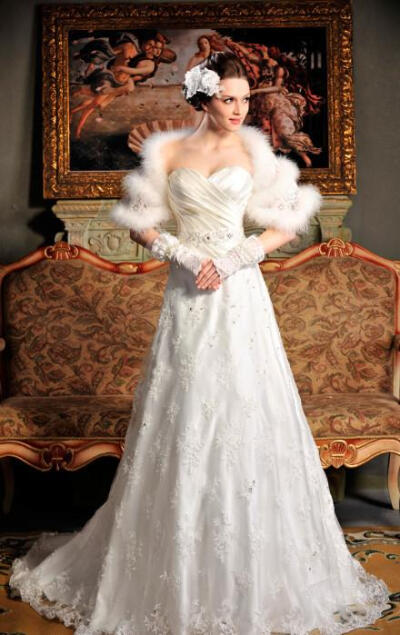 世上最美的衣服–婚纱图片