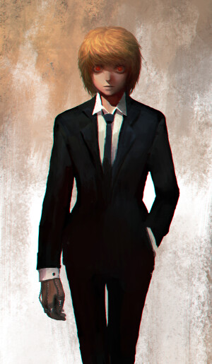 P站画师：-調調__ 酷拉皮卡 族人仅存的双眼，我要一个个都拿回来。